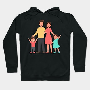 family artwork Hoodie